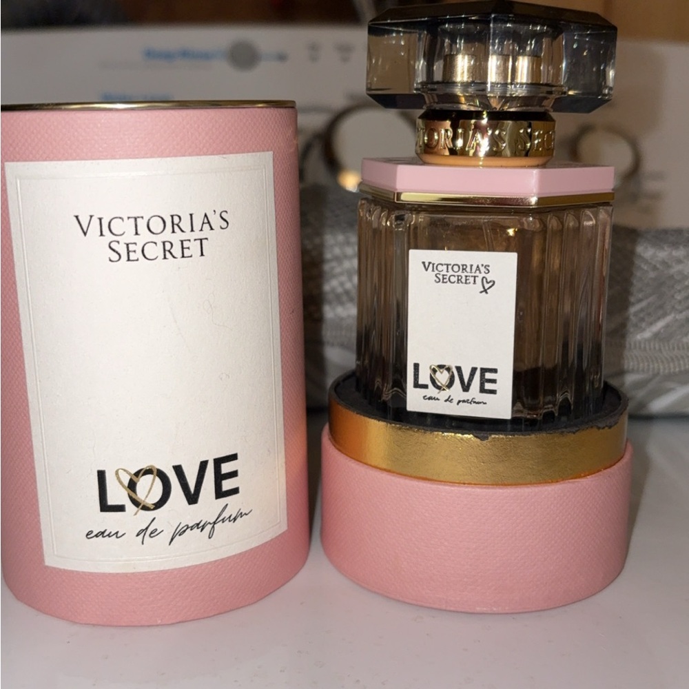Victoria's Secret Love Perfume in Pink and Gold